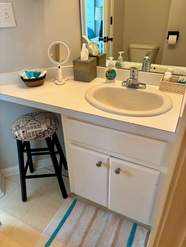 4336 Clearwater Way, Lexington, KY 40515 - bathroom featuring vanity, tile patterned floors, and toilet
