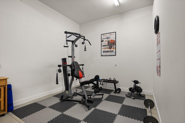 43 Enclave Dr, Somerset, KY 42503 - workout area featuring baseboards