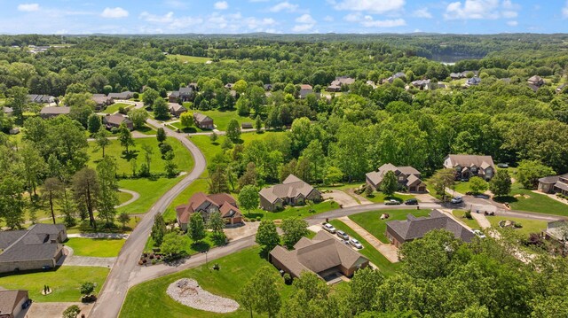 43 Enclave Dr, Somerset, KY 42503 - aerial view of residential area featuring a forest