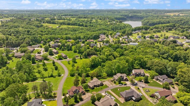 43 Enclave Dr, Somerset, KY 42503 - aerial perspective of suburban area featuring a heavily wooded area