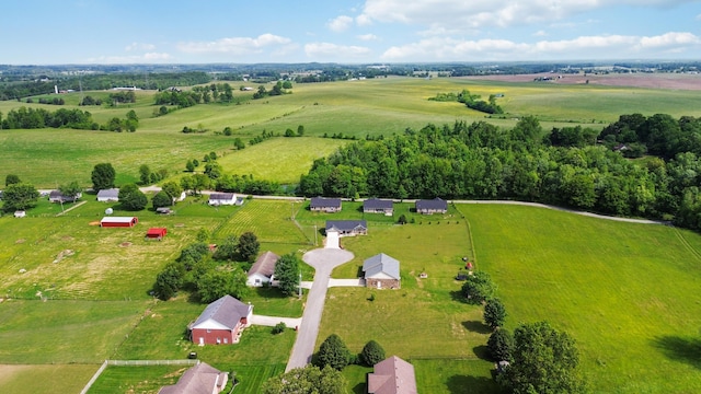350 Misty Dr, Somerset, KY 42503 - overview of rural landscape with agricultural land