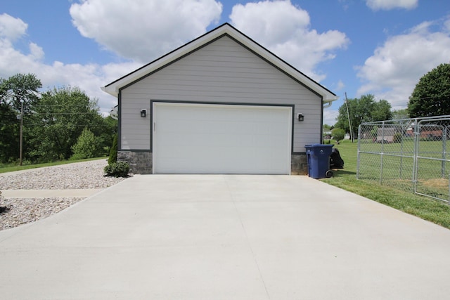 156 Kaydons Way, Somerset, KY 42503 - view of detached garage