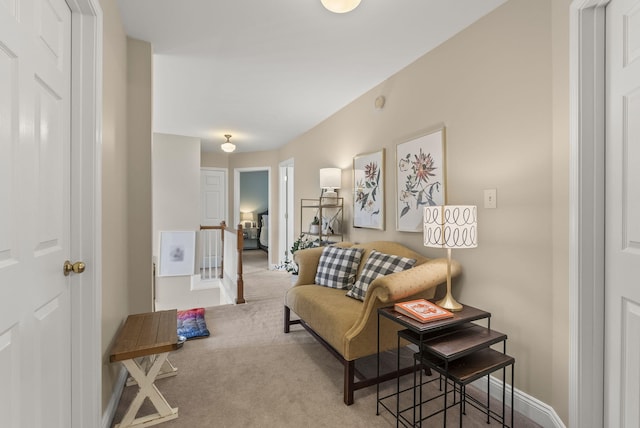 505 Whitfield Dr, Lexington, KY 40515 - carpeted living area featuring baseboards