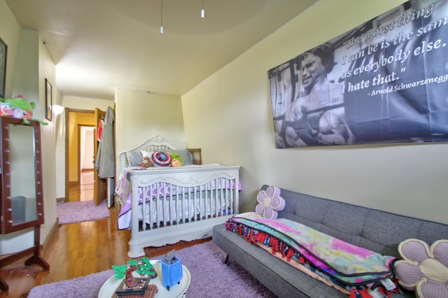 73 Redwood Ln, East Bernstadt, KY 40729 - bedroom with wood finished floors