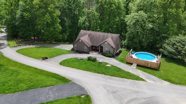 73 Redwood Ln, East Bernstadt, KY 40729 - view of subject property featuring a pool area