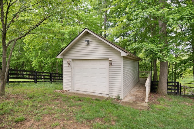 187 Woodside Dr, Somerset, KY 42503 - view of detached garage