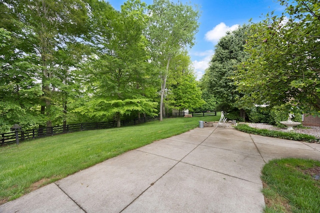 187 Woodside Dr, Somerset, KY 42503 - view of yard featuring a patio and view of scattered trees
