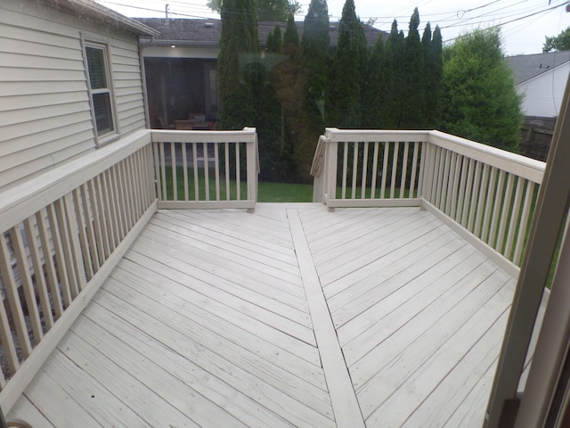 view of deck
