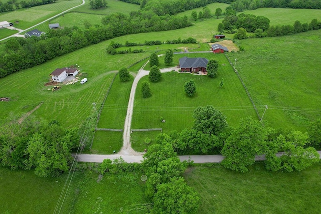 overview of rural landscape featuring a pastoral area