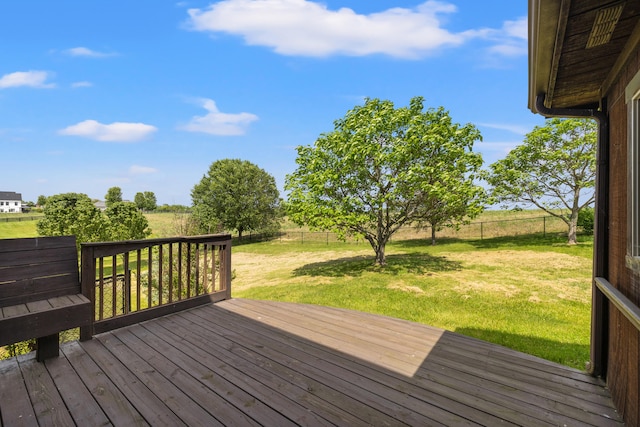 1648 Burdette Knob Rd, Lancaster, KY 40444 - deck with a view of rural / pastoral area