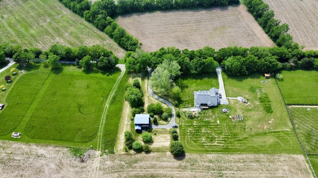 1648 Burdette Knob Rd, Lancaster, KY 40444 - overview of rural landscape with large plots for crops
