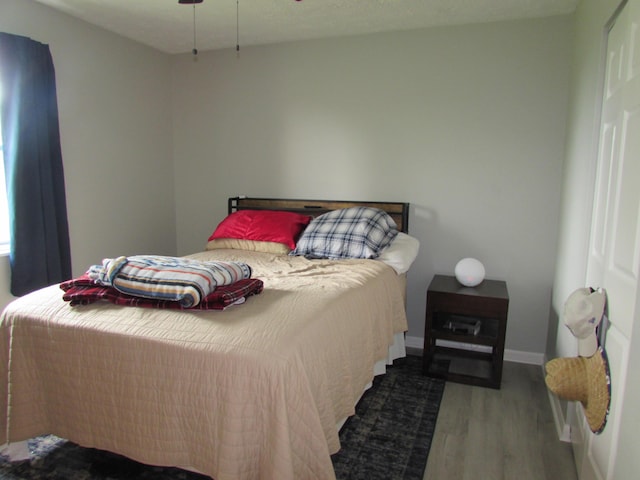 324 Spruce Dr, Frankfort, KY 40601 - bedroom featuring wood finished floors and baseboards