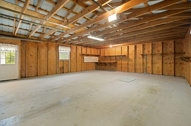 279 Hatton Creek Rd, Stanton, KY 40380 - misc room with a garage and concrete floors