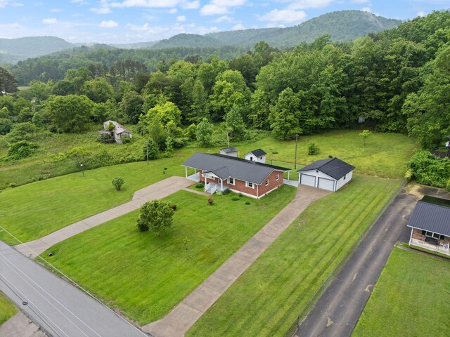 279 Hatton Creek Rd, Stanton, KY 40380 - view of subject property featuring mountains and a heavily wooded area