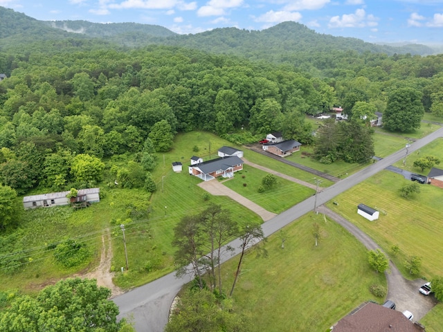 279 Hatton Creek Rd, Stanton, KY 40380 - aerial view of a forest and mountains