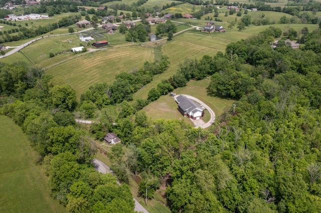 1335 Curtis Pike, Richmond, KY 40475 - aerial view of property and surrounding area featuring rural landscape