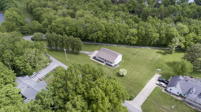 44 Gwinn Island Cir, Danville, KY 40422 - bird's eye view of a forest