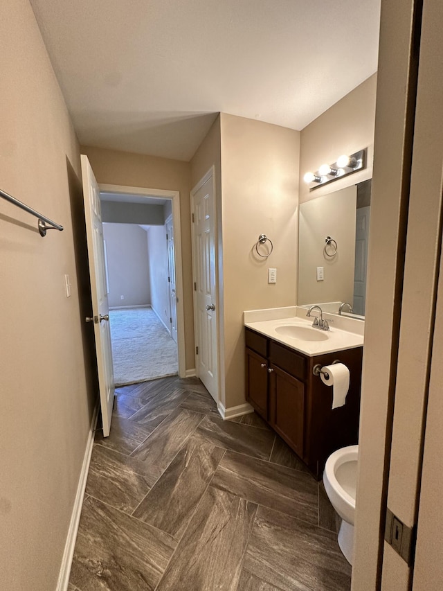 3804 Polo Club Blvd, Lexington, KY 40509 - bathroom featuring baseboards and vanity