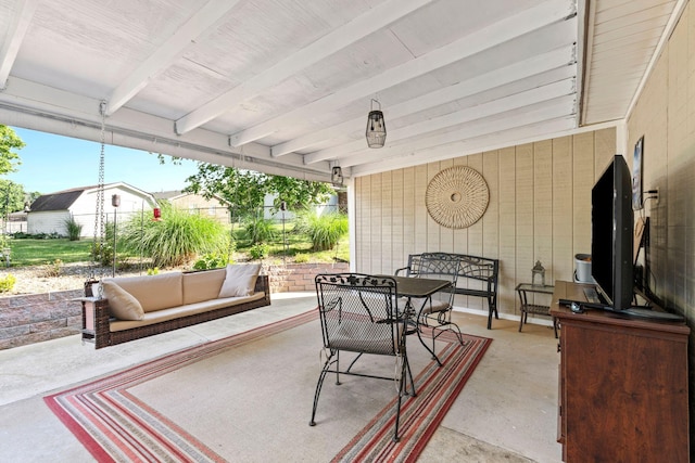 256 Michael Blvd, Frankfort, KY 40601 - view of patio / terrace featuring outdoor dining area and an outdoor hangout area