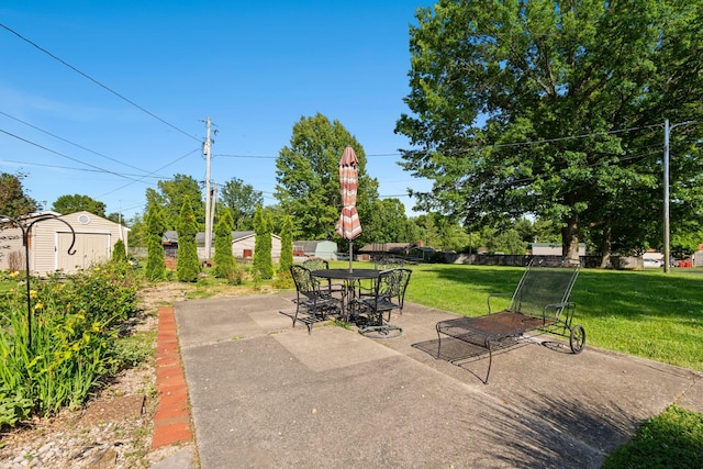 256 Michael Blvd, Frankfort, KY 40601 - view of patio featuring outdoor dining space