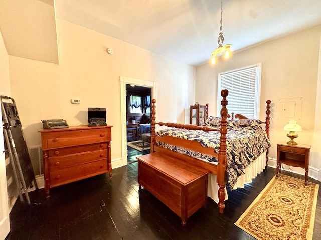 8 N Sycamore St, Mt Sterling, KY 40353 - bedroom featuring hardwood / wood-style floors and baseboards