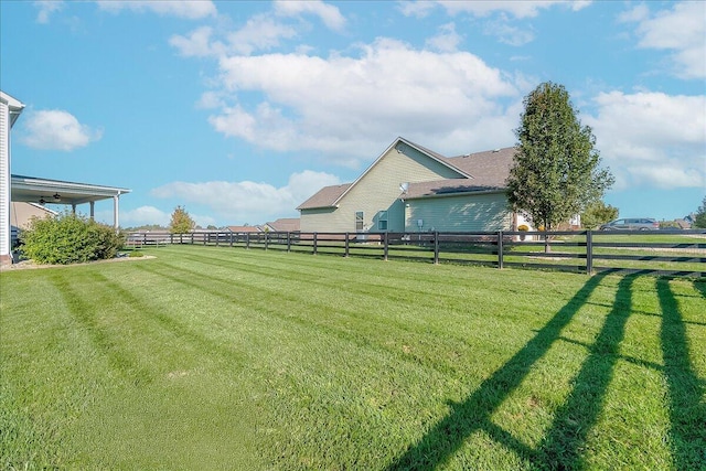 view of yard