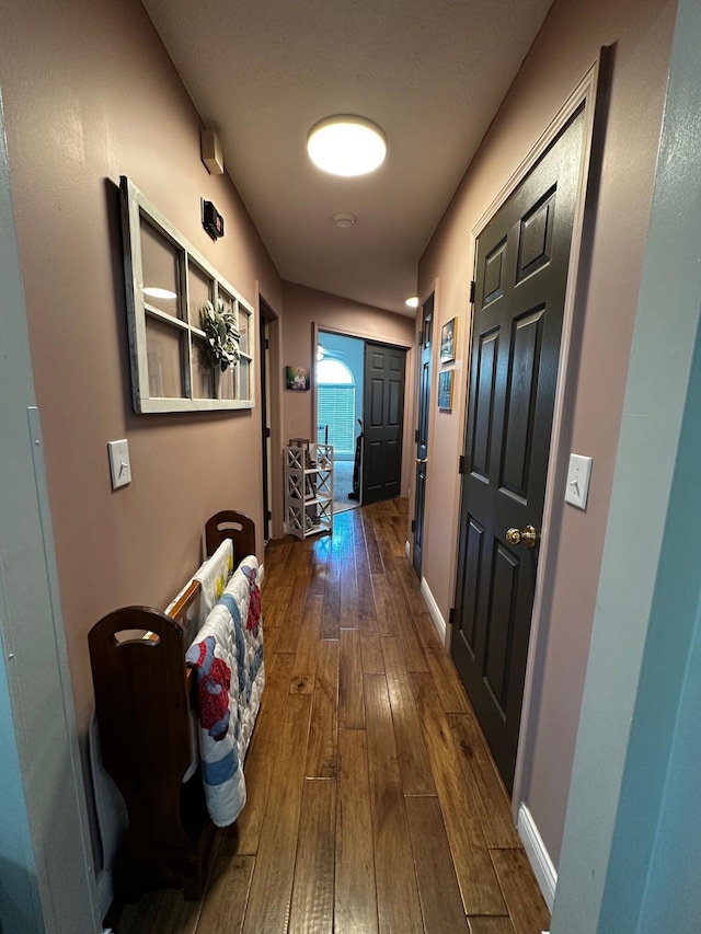 76 Waterford Way, Somerset, KY 42501 - corridor with dark wood-style floors and baseboards
