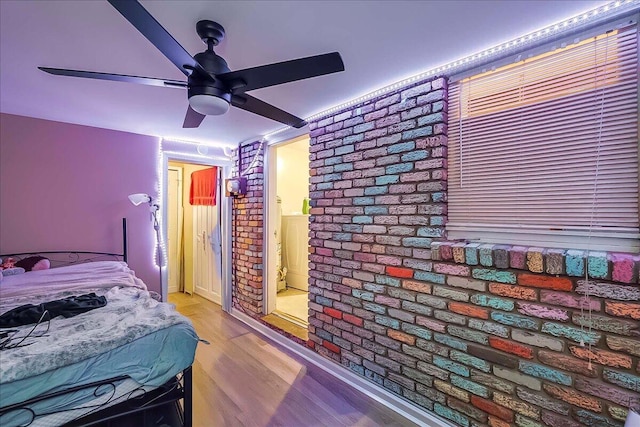 149 Willis Ave, Frankfort, KY 40601 - bedroom featuring light wood-style floors and ceiling fan
