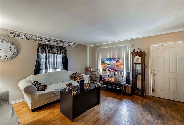149 Willis Ave, Frankfort, KY 40601 - living room featuring wood finished floors
