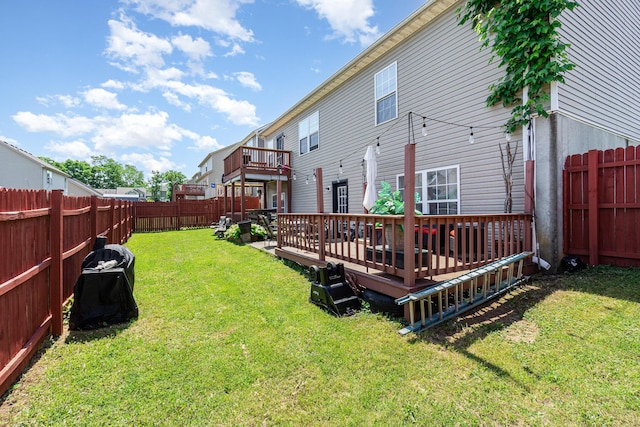 109 Rich Ln, Georgetown, KY 40324 - back of property with a deck