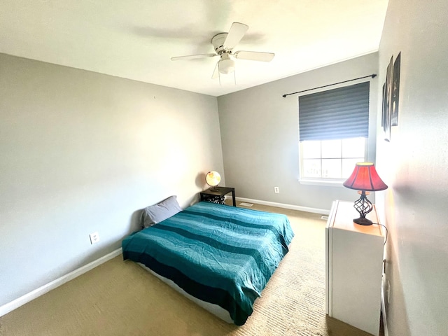 812 Statesman Way, Lexington, KY 40505 - bedroom featuring baseboards, carpet, and a ceiling fan