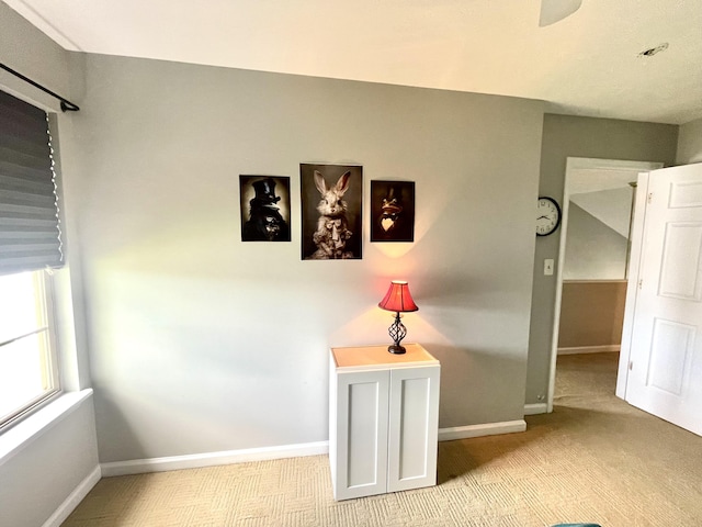 812 Statesman Way, Lexington, KY 40505 - hall with carpet floors and baseboards