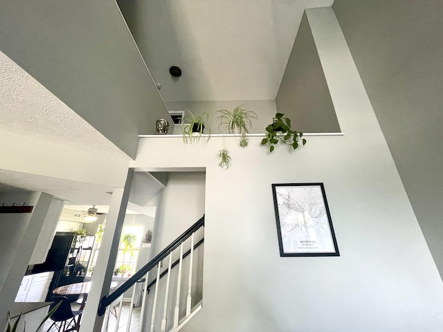 812 Statesman Way, Lexington, KY 40505 - staircase featuring ceiling fan