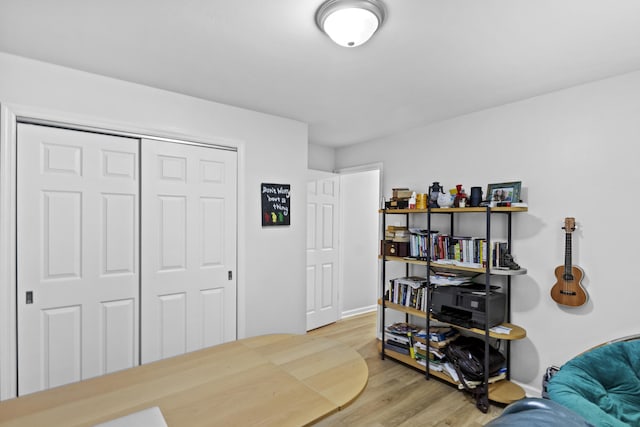 3488 Elmendorf Way, Lexington, KY 40517 - office area featuring light wood finished floors and baseboards
