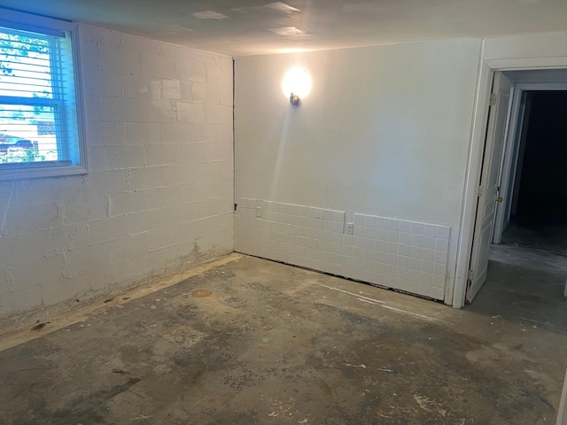 104 Arvin Dr, Lancaster, KY 40444 - unfurnished room featuring concrete floors and concrete block wall