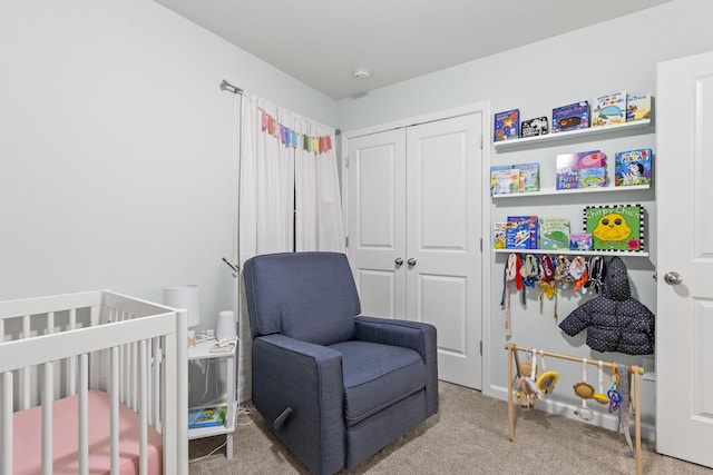 2768 Red Clover Ln, Lexington, KY 40511 - carpeted bedroom with a closet and a crib