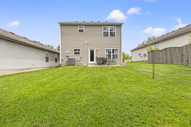 2768 Red Clover Ln, Lexington, KY 40511 - back of house featuring central AC