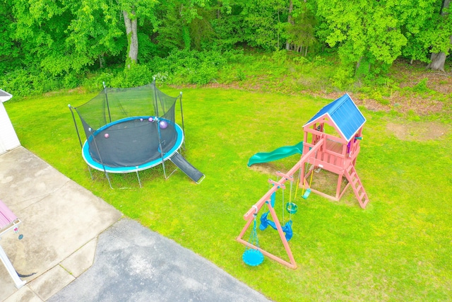 drone / aerial view