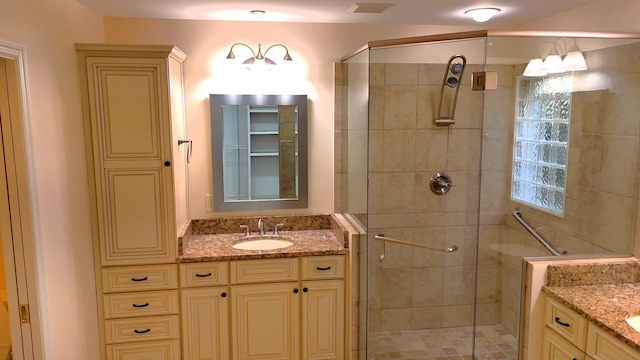 1667 Snow Goose Cir, Lexington, KY 40511 - bathroom with a stall shower and vanity