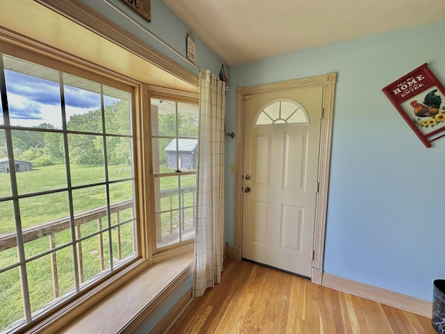 3125 Old Bull Rd, Eubank, KY 42567 - foyer with light wood finished floors and baseboards