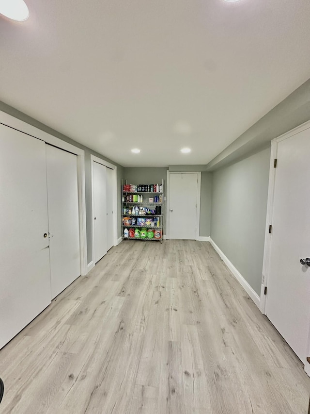 3125 Old Bull Rd, Eubank, KY 42567 - finished below grade area featuring light wood finished floors and baseboards