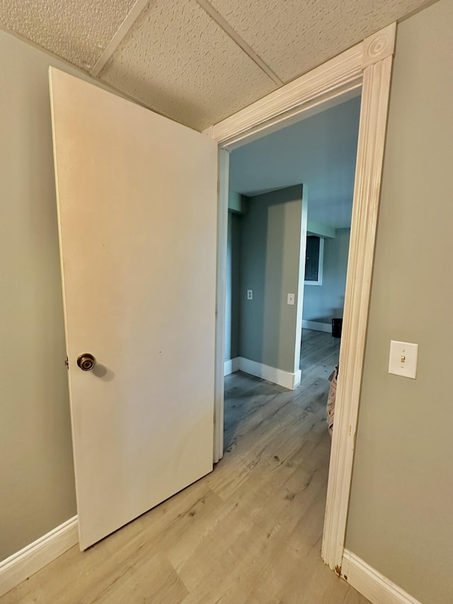 3125 Old Bull Rd, Eubank, KY 42567 - hall with light wood-style floors and baseboards