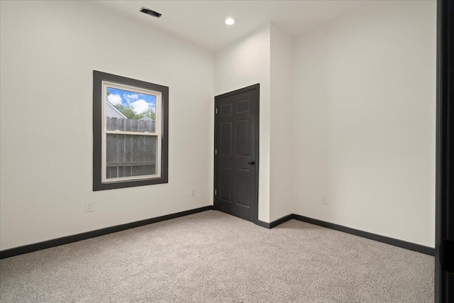 224 Douglas Ave, Versailles, KY 40383 - carpeted spare room with baseboards and recessed lighting