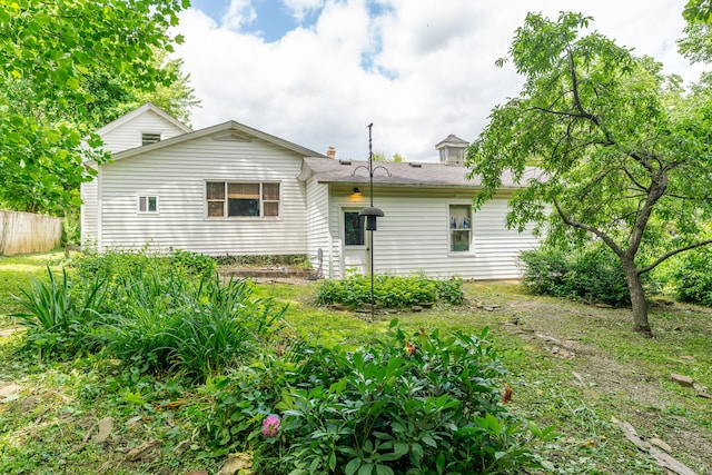 416 W Main St, Harrodsburg, KY 40330 - rear view of property with a chimney