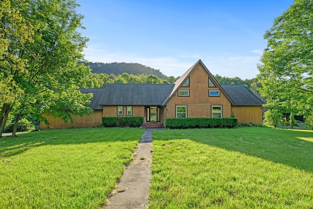 10708 Battlefield Memorial Hwy, Berea, KY 40403 - a-frame style home with a front lawn