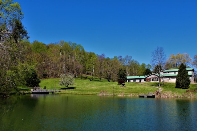 1610 Steele Branch Rd, West Liberty, KY 41472 - water view with a forest