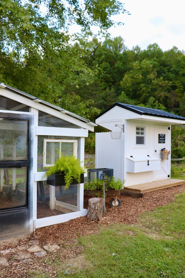 1610 Steele Branch Rd, West Liberty, KY 41472 - view of yard featuring an outdoor structure and exterior structure