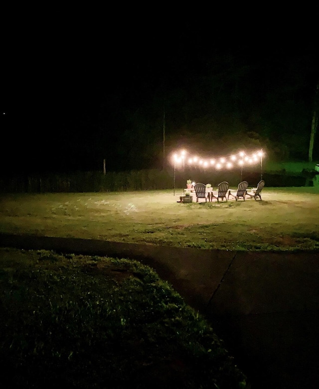 1610 Steele Branch Rd, West Liberty, KY 41472 - view of yard at twilight