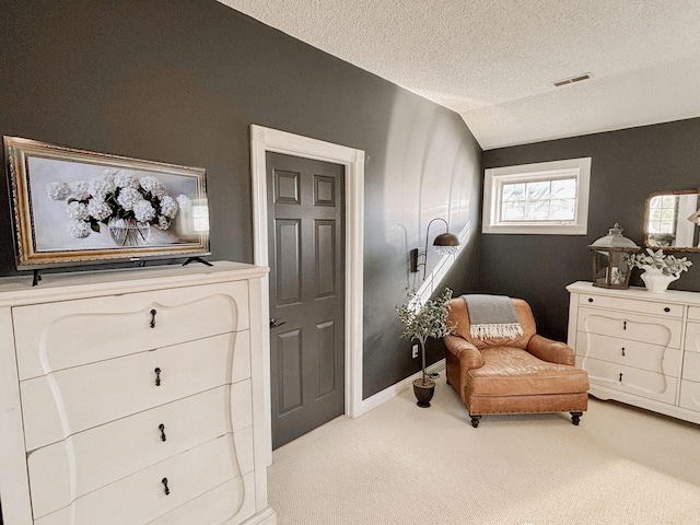 1610 Steele Branch Rd, West Liberty, KY 41472 - living area with carpet and a textured ceiling
