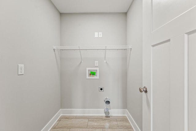469 Wyldwood Way, Berea, KY 40403 - washroom with hookup for a washing machine, electric dryer hookup, and baseboards
